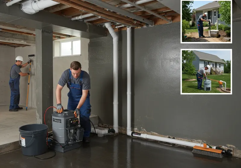 Basement Waterproofing and Flood Prevention process in Hemby Bridge, NC